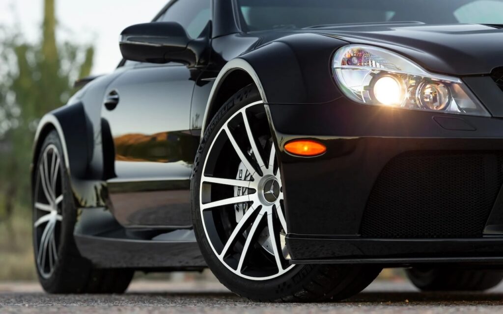 Mercedes SL 65 AMG Black Series – Noir c&rsquo;est noir !